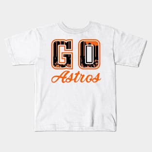 Let's Go Cheer Astros Kids T-Shirt